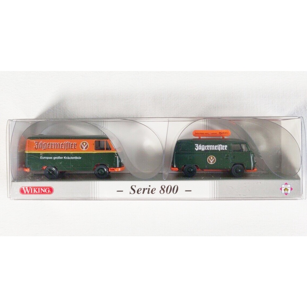 [全新稀有絕版品] 1/87 Wiking VW T2 Jagermeister 鹿頭