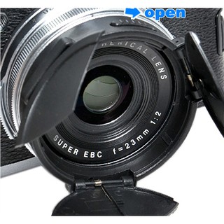 我愛買JJC Fujifilm半自動X100VI X100V X100F X100S X70鏡頭蓋ALC-X100鏡頭蓋