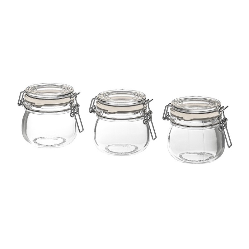 IKEA 宜家 KORKEN 附蓋萬用罐 密封罐 玻璃罐