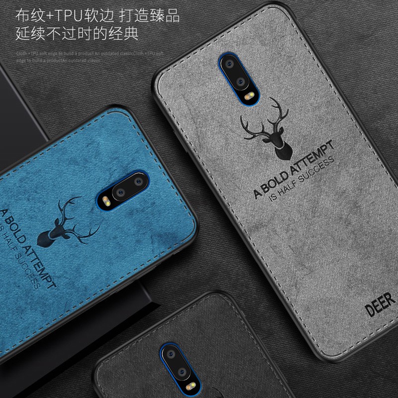 現貨布紋oppo R17 R17 Pro R17pro 手機殼保護殼防摔麋鹿頭像 蝦皮購物