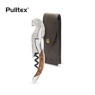 【西班牙Pulltex普德斯】托雷多手感木工兩段式開瓶器組-玫瑰木(單入紙盒裝)