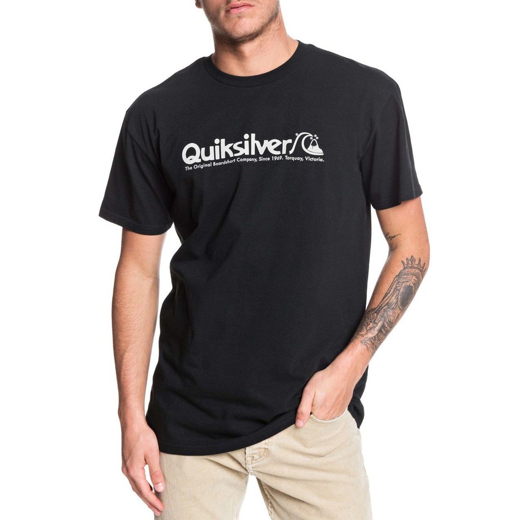 Quiksilver 短袖T恤【S】AQYZT06176 Modern Legends 黑色 全新 現貨