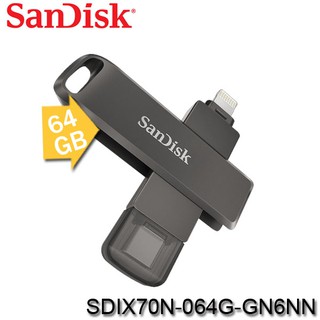 【3CTOWN】含稅公司貨 SanDisk iXpand Luxe 64GB 64G USB3.1 OTG雙用隨身碟