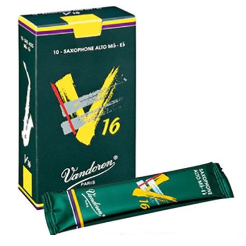 Vandoren竹片V16 深綠盒 中音薩克斯風3號半3.5 竹片（10片/盒）Alto Sax【型號：SR7035】