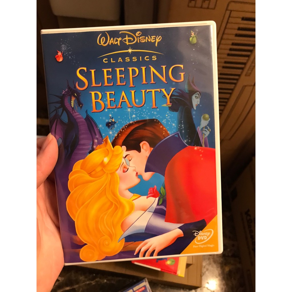 9.9新光碟無刮痕 迪士尼 睡美人 DVD  disney 卡通動畫 第三區 中英字幕 正品 個人收藏非出租店