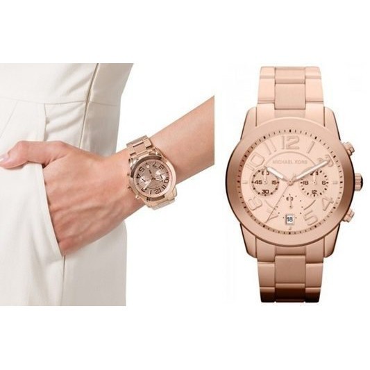 MK5727/Rose Gold Tone Chronograph 