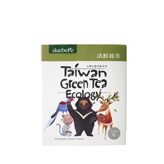 【daebeté】清鮮綠茶輕巧盒-自然生態系列(茶包/3g/6入)🌱茶葉/高山茶/花茶/防疫/夏天/冷泡茶