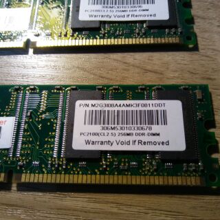 記憶體DDR256MB(桌上型電腦用)