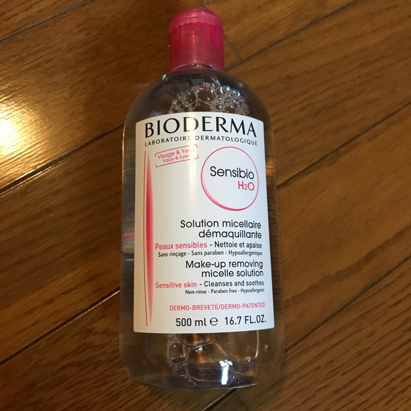 全新公司貨 Bioderma 貝德瑪 舒妍高效潔膚液 卸妝水 500ml/ 2019-12