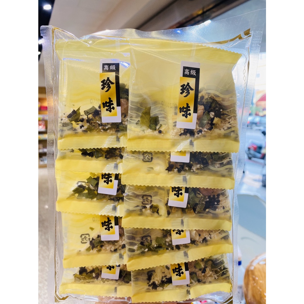 日本進口 貝柱海帶芽湯 10包入 即時沖泡湯包