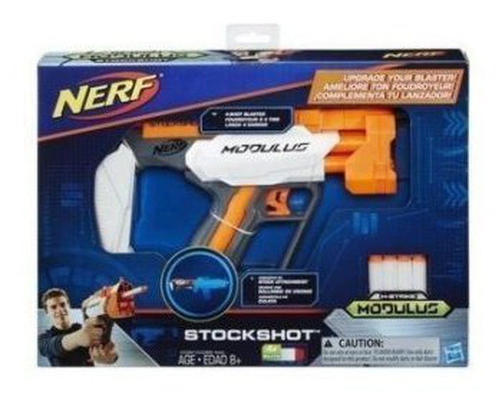 NERF 自由模組系列 配件發射器組 射擊器配件模組 槍托 槍管延伸握把 握托 孩之寶 生存遊戲  ecs