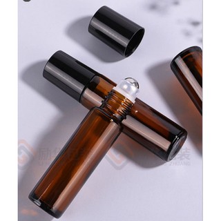 100支批發組5ml/10ml茶/藍色 不銹鋼 滾珠瓶 走珠瓶 精油瓶 按摩瓶香水瓶 香氛瓶 DIY🔱菁忻皂作