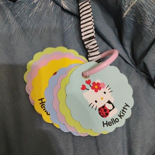 英國 進口 Hello Kitty 凱蒂貓 幼教 嬰兒車 教具 嬰兒車卡 英文 英語 教學 認識 動物 卡片 童書 改改