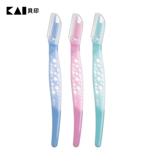 日本貝印 KAI - 泡泡柄修眉刀 - S 3入 CBM-3P【官方旗艦館】