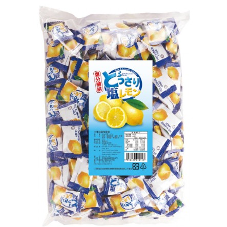 可康海鹽檸檬糖 檸檬鹽糖 檸檬糖 糖果 1000g 袋裝