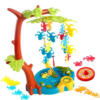 懸掛的猴子盪鞦韆 兒童益智 現貨 兒童玩具 科教 玩具 猴子盪鞦韆 互動玩具 遊戲 平衡訓練 桌遊 玩具