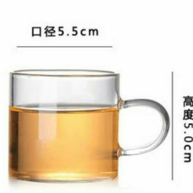 特價-【茗壺居】-玻璃水杯-加厚耐熱-透明-玻璃品茗杯-現貨100cc