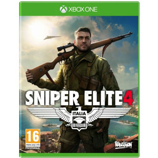 官方序號 XBOX ONE SERIES S X 英文  狙擊之神 4 狙擊精英 4 Sniper Elite 4