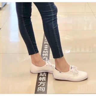 現貨 Keds 小白鞋 女生 基本款 經典鞋款 休閒鞋 皮革 帆布鞋 平底鞋 白鞋 女鞋 w110002 W110015