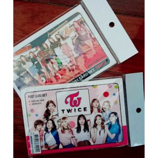 Twice 收藏卡/明信片+貼紙組合 （B組現貨）