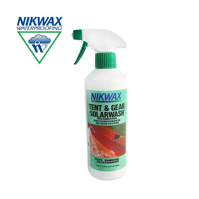 【大山野營-露營趣】英國製 NIKWAX 1L2 噴式抗UV清洗劑500ml 中性清洗劑 機能洗劑 洗衣劑 帳篷保養