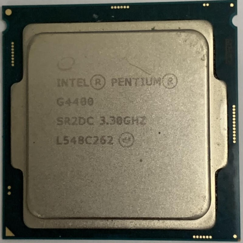 Intel 1151CPU G4400（送小包散熱膏）