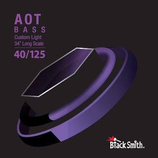 BlackSmith 貝斯弦 ANW40125 奈米碳纖維 AOT 薄包膜 34吋 5弦 韓國品牌【他,在旅行】