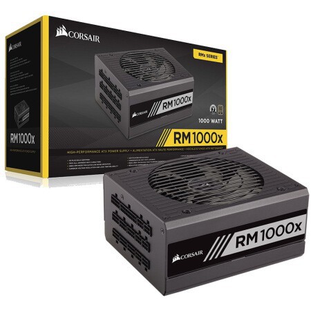 CORSAIR 海盜船 RM1000X 80Plus 金牌 1000W 電源供應器