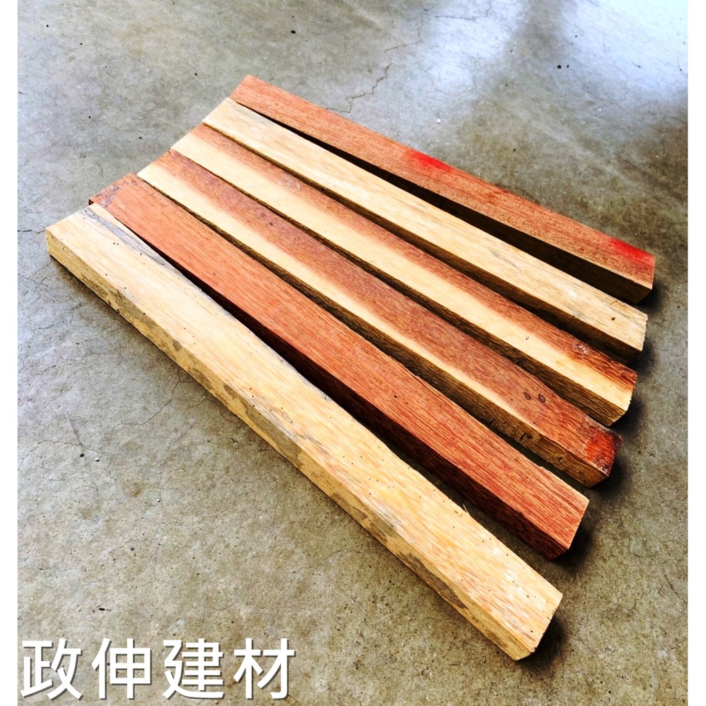 政伸建材 花色硬木條 隨機出貨 內附發票 天然實木 木工diy 家具 手作 木料 木頭 蝦皮購物