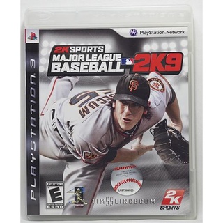 PS3 職棒大聯盟 2K9 英文版 Major League Baseball 2K9 英文字幕 英語語音