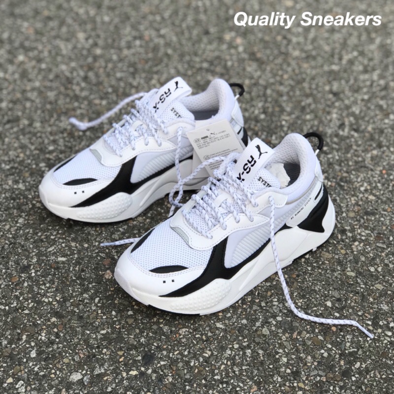 Quality Sneakers - Puma Rs-x Core 白黑 老爹鞋 泫雅款 男女段 369666-01