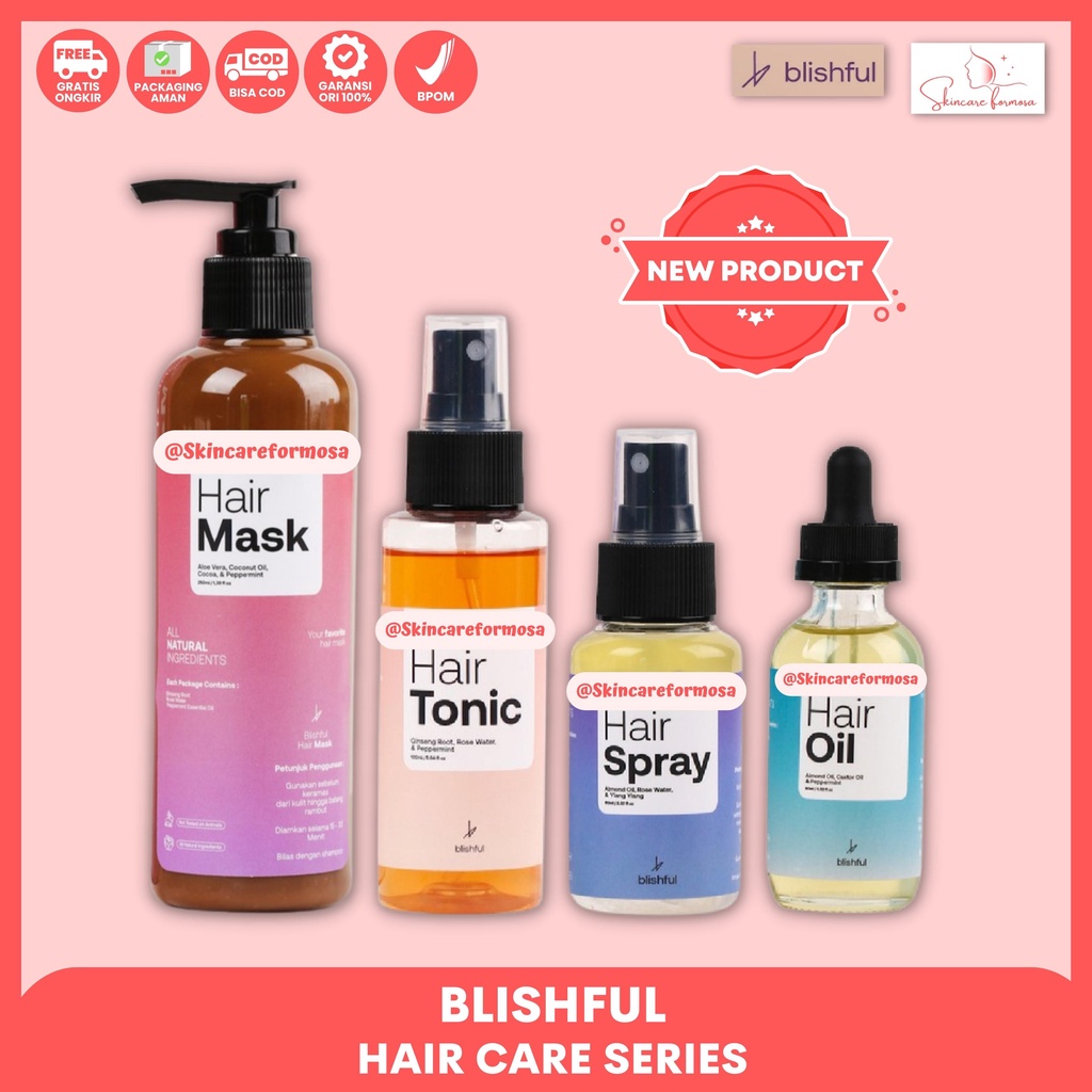 SM2231 BLISHFUL HAIR Care [ Tonic | Spray | Mask | Oil ]