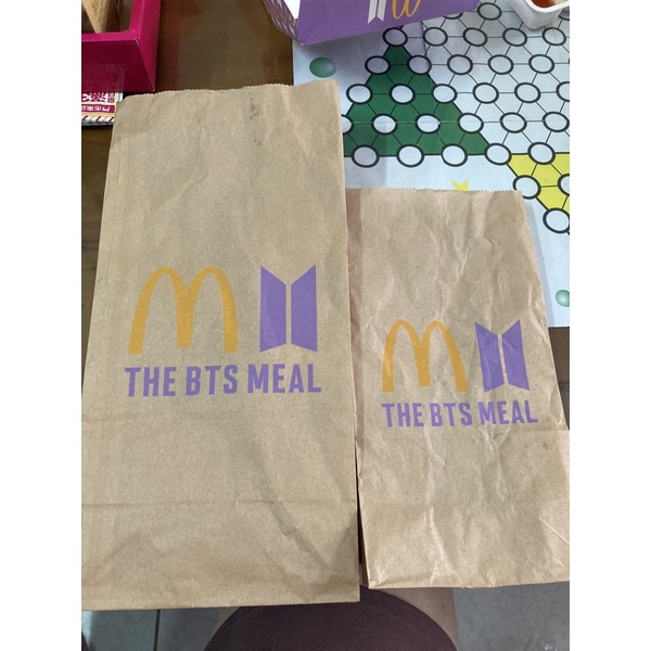 麥當勞 BTS 紙袋
