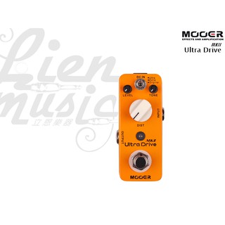 『立恩樂器』免運 MOOER Ultra Drive MKII 失真 破音效果器 MREG-UD-II