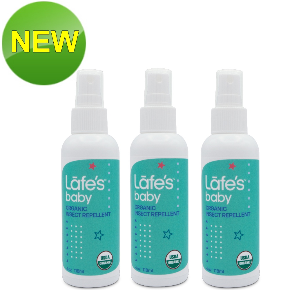 Lafe's  organic有機嬰兒防蚊液 (三入)