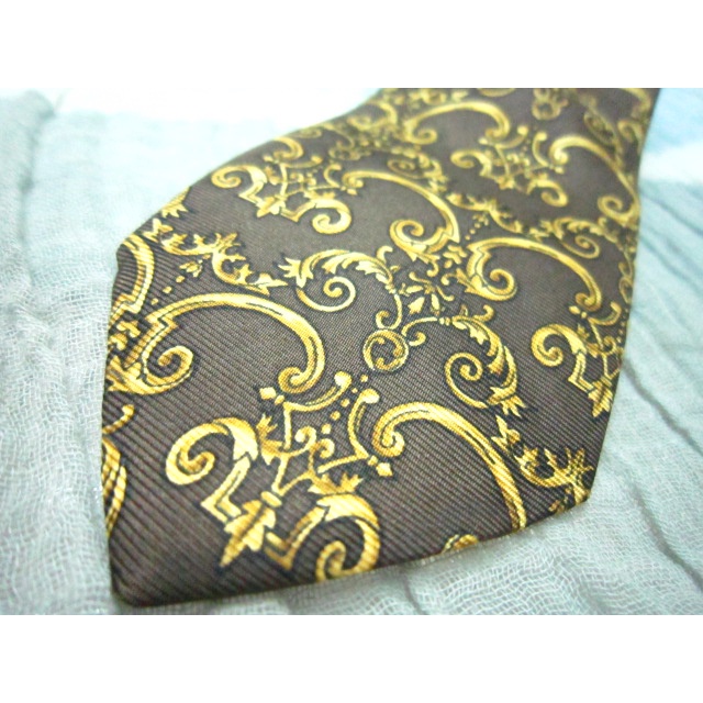 台北自售:義大利製FERRE精品窄版時尚雅痞領帶