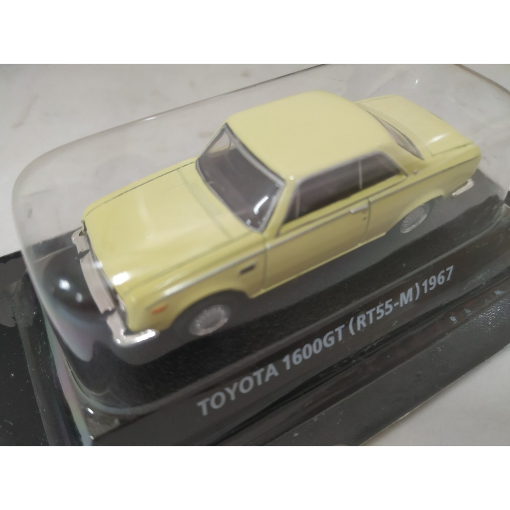 全新京商_1/64 TOYOTA 1600GT(RT55-M) 1967 (黃色)  蝦皮購物