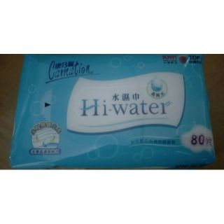 《現貨》康乃馨濕紙巾Hi-Water 康乃馨水濕巾80片