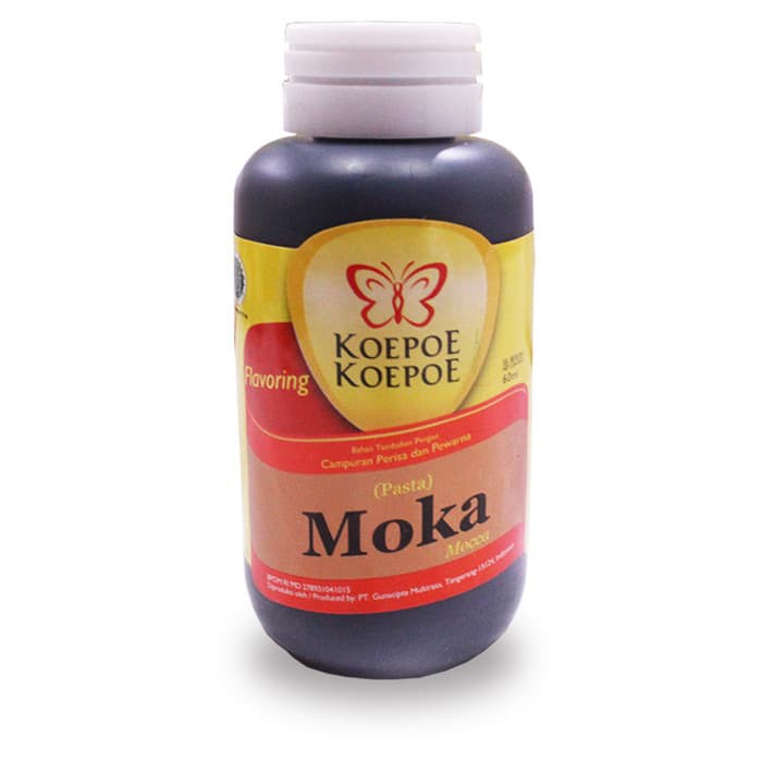 Koepoe Moka Perasa &amp; Pewarna Makanan 60 ML