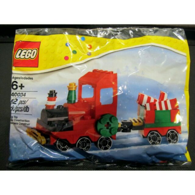 🎁 交換禮物 聖誕禮物 LEGO 樂高 40034 聖誕節系列 Christmas Train polybag