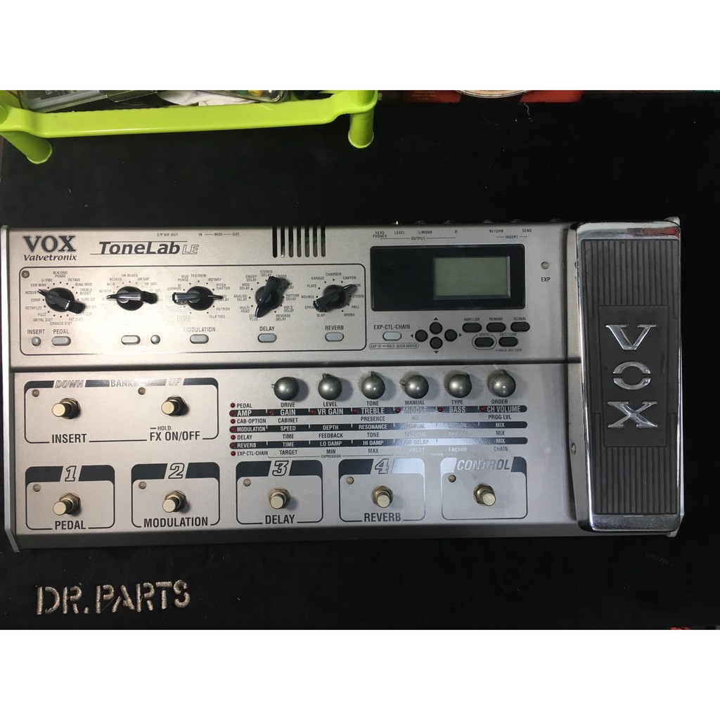 [二手免運]綜合效果器 VOX ToneLab LE Guitar Effects Pedal 電吉他 真空管效果 免運