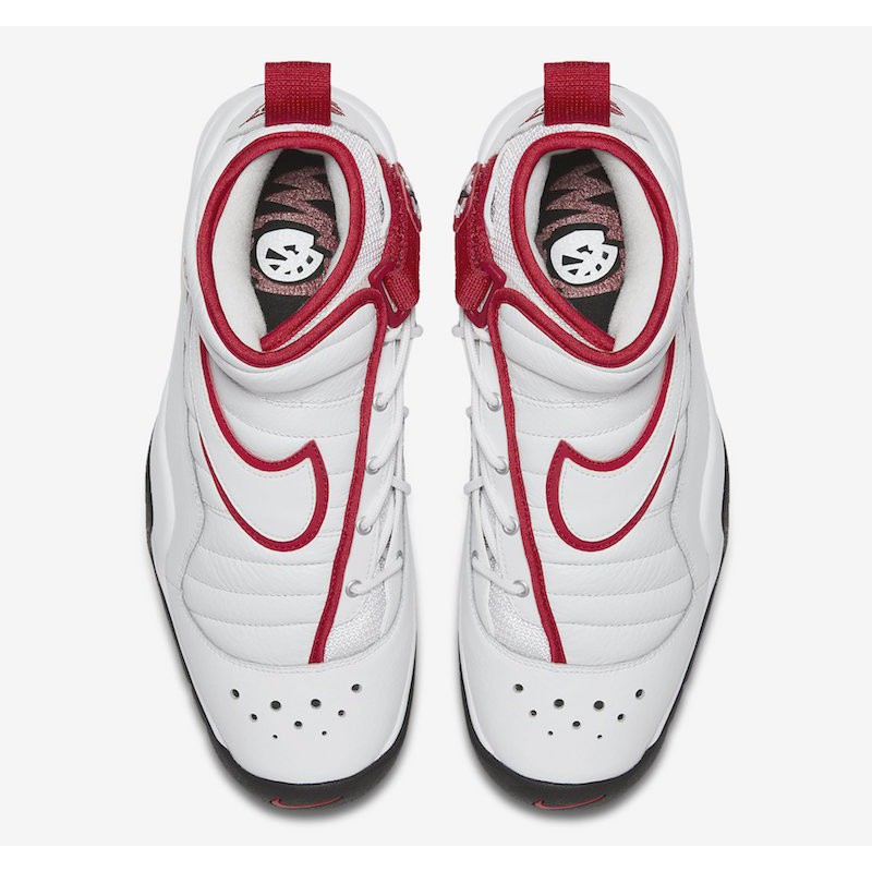 nike air shake ndestrukt red