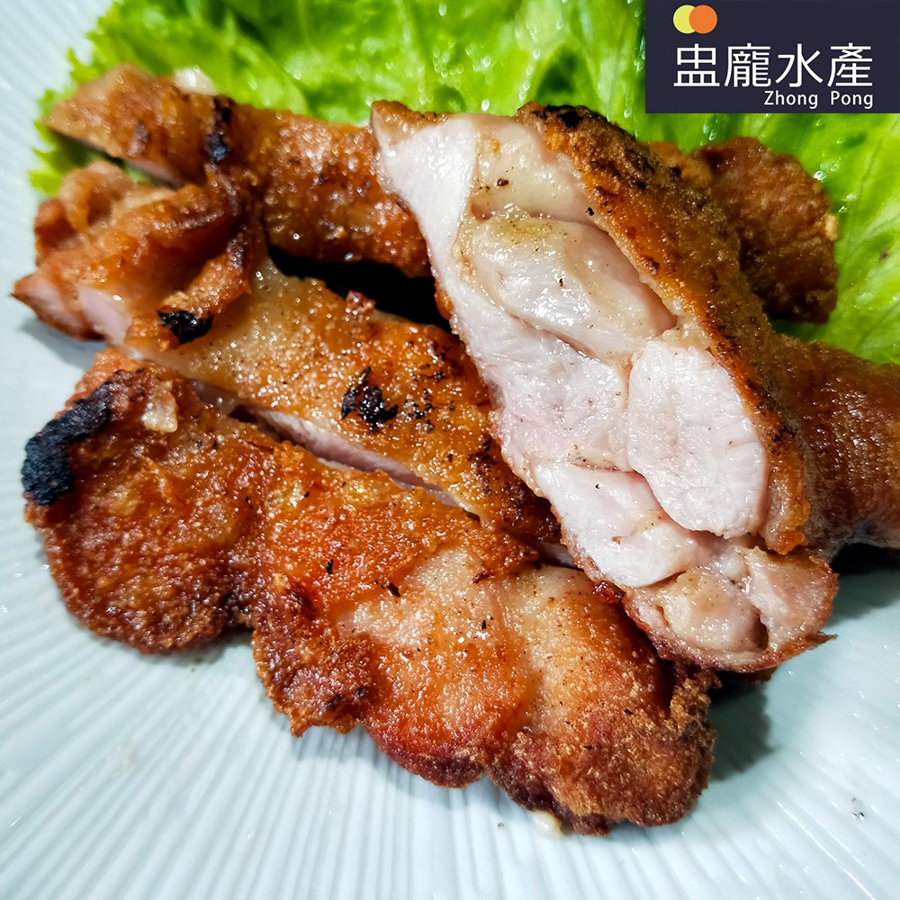 【盅龐水產】強匠嫩煎雞腿排 - 210g±15g/片/烤肉/露營必備/無骨雞腿排/醃製雞腿排 中秋 烤肉