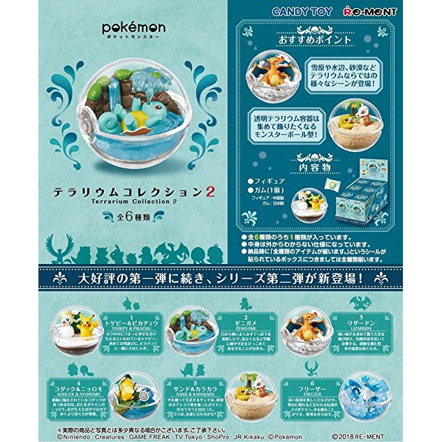 Re-ment [現貨] 2018年五月發售 寶可夢 皮卡丘 寶貝球 盒玩 第二彈 Pokemon 口袋怪獸 神奇寶貝