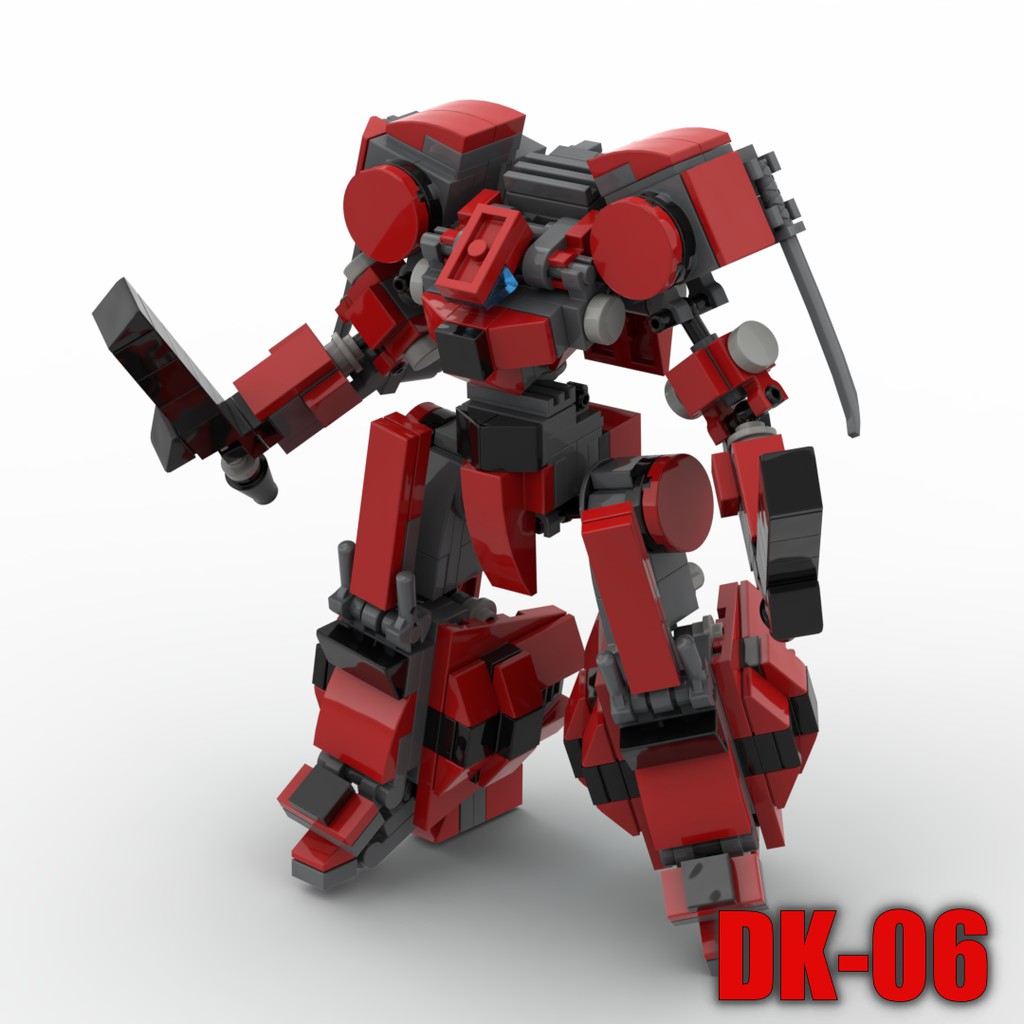 DK 06 無人機甲 MOC 機甲 機器人 相容 樂高 LEGO 75973 樂拼  50004 積木