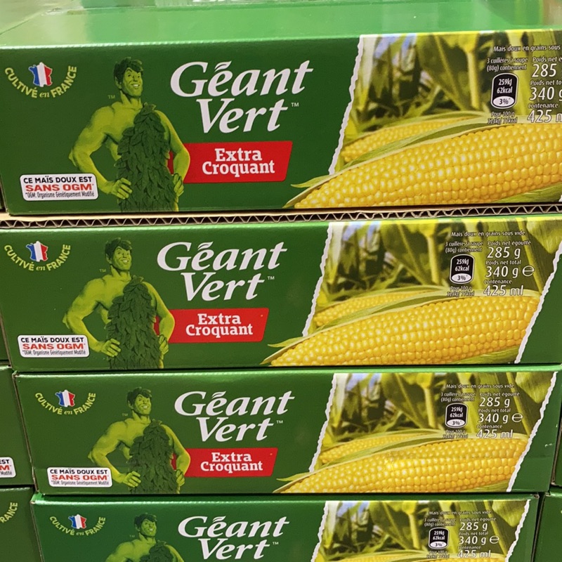 有發票 好市多代購 Green Giant 綠巨人 脆甜玉米粒 (340g)