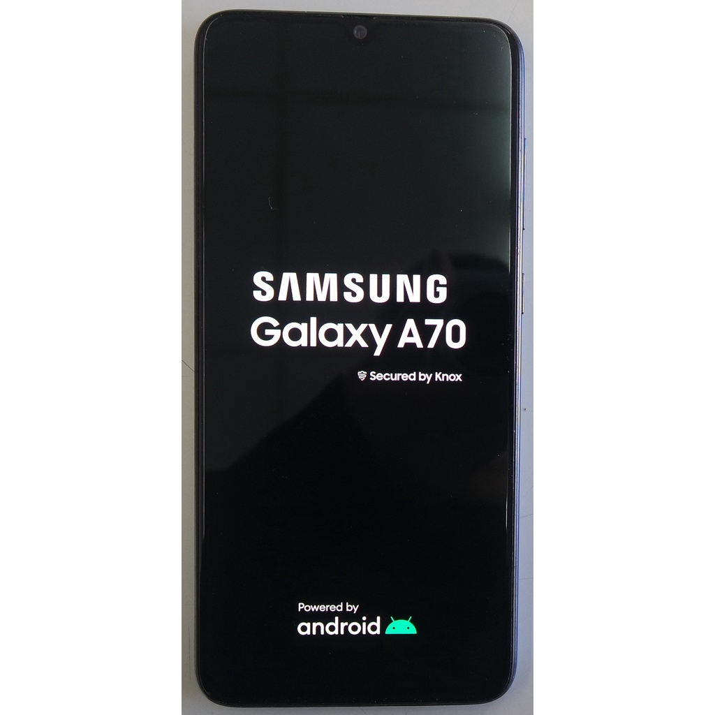 6.7吋U極限全螢幕 Samsung A70 (6G RAM/128 ROM)-藍色(二手特價)