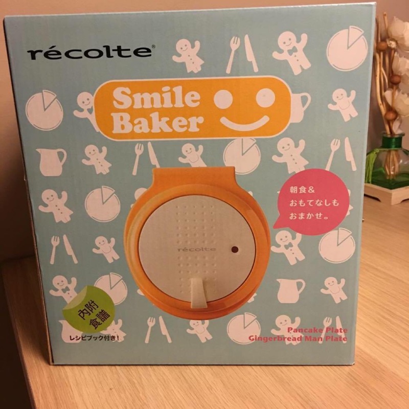 ［全新］日本麗克特Recolte 鬆餅機（薑餅人&amp;圓形烤盤）