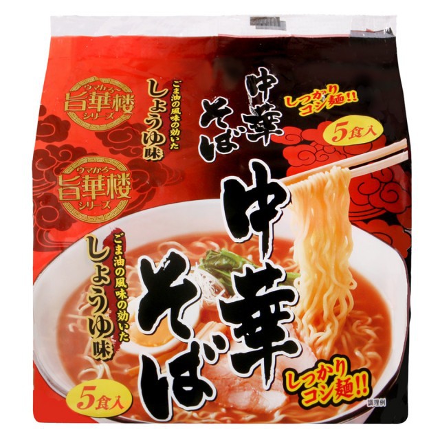 山本製粉 5入中華麵-醬油(425g)