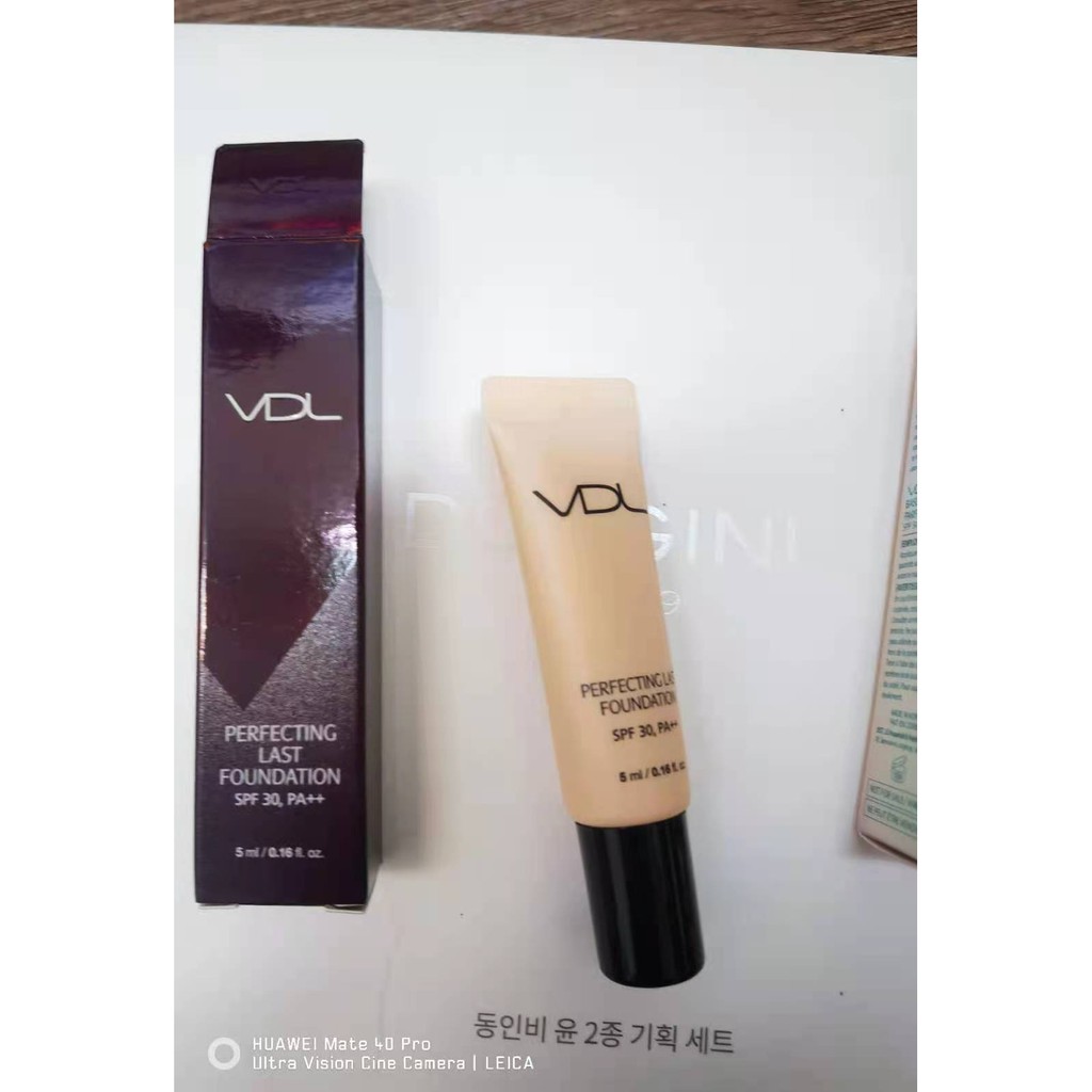 VDL獲獎底妝~新裸妝粉底液5ml， spf30/pa++ 現貨A02~代購VDL全系列商品，可韓國直郵